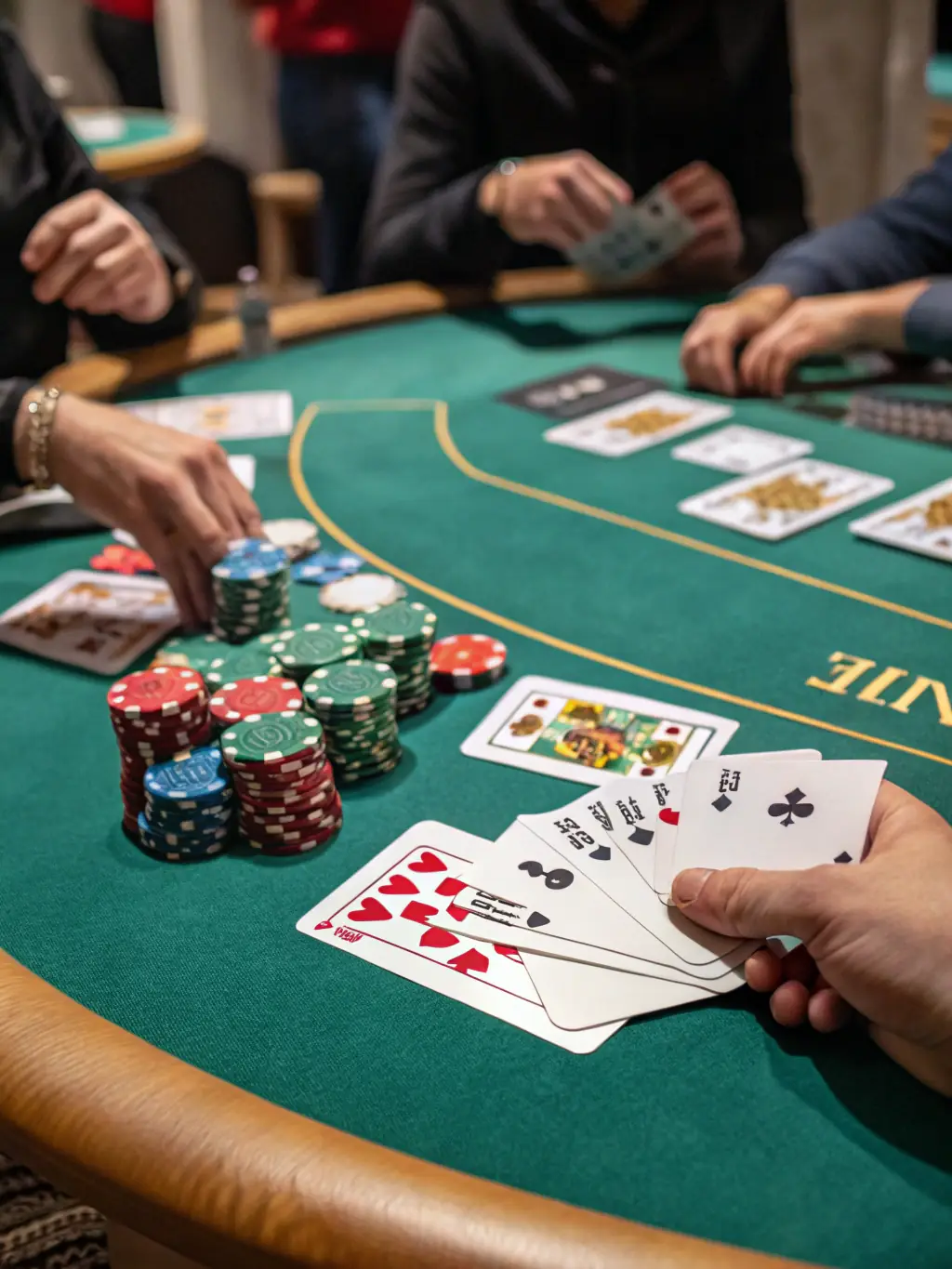 A visually appealing image featuring various poker games available at 7u cassino, highlighting different poker variants and the strategic depth of the game.